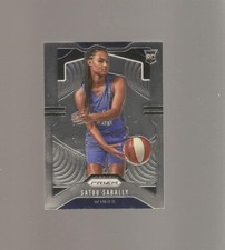 satou sabally  rookie  2020 panini  prizm wnba base card,,dallas wings