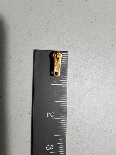 TEN-Pcs/VTG.1912-1982 "PRENTICE STREAMLINE USA" ZIPPER SLIDERS/#2(?) BRASS-Metal - Picture 12 of 12