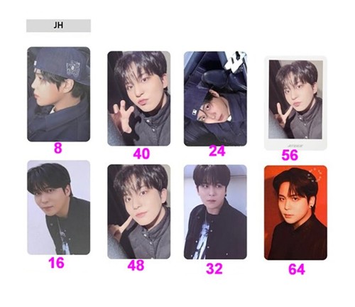 ATEEZ - Álbum Hora Dorada: Parte 3 Tarjeta Fotográfica Oficial POCA VER. KOR SELLER - Imagen 19 de 83