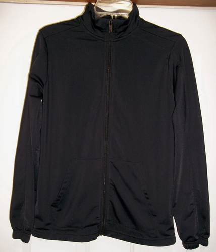 Vintage Nike Damen Jacke Full Zip Gr. XL schwarz Spell Out - Bild 3 von 8