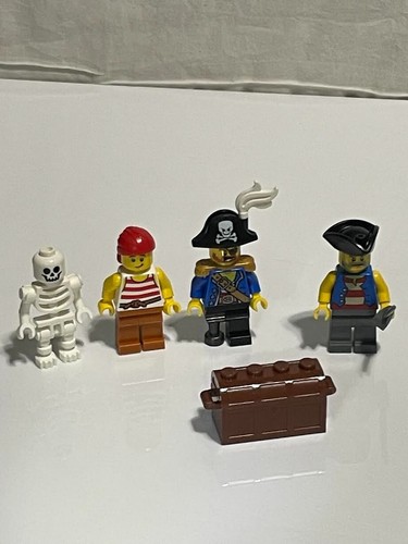 Lego Pirates from 31109 Minifigure Pirate pi185 pi186 Used Good Condition #22 - Picture 2 of 3
