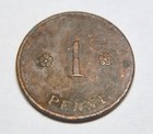 Finland 1 Penni 1921 Old Coin (Combined Shipping)