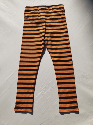 Bonnie Jean Girls Shirt Legging Size 5 Halloween Black Cat Striped - Picture 9 of 9