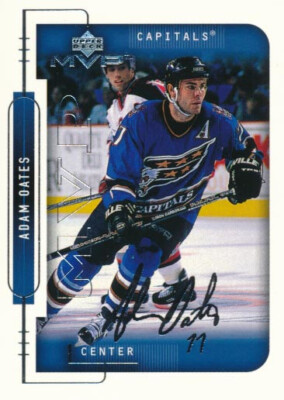 1999-00 Upper Deck MVP SILVER SCRIPT #214 ADAM OATES - Washington Capitals