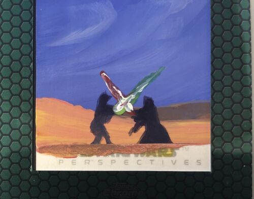 2015 TOPPS STAR WARS CHROME PERSPECTIVES - INGRID HARDY - SKETCH 1/1 - Picture 2 of 5