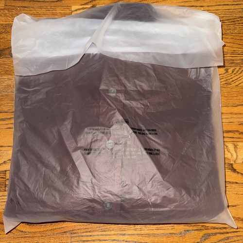 Line of Trade Stone Corduroy Work Shirt Size Large Burgundy Red (Z1) - Picture 13 of 13