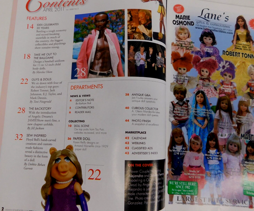 Puppenleser Haute Doll Magazin April 2011 Alice im Unterland Herrenausgabe - Bild 3 von 4