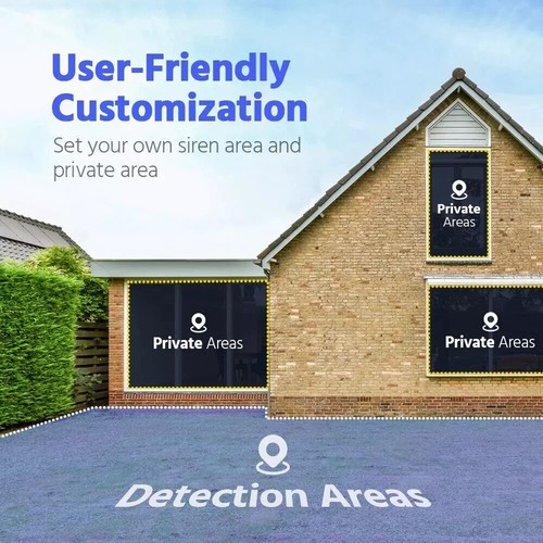 DAHUA CCTV SICHERHEITSSYSTEM 2MP AUDIO MIKROFON KAMERA ColorVU Außen Nachtsicht - Bild 6 von 8