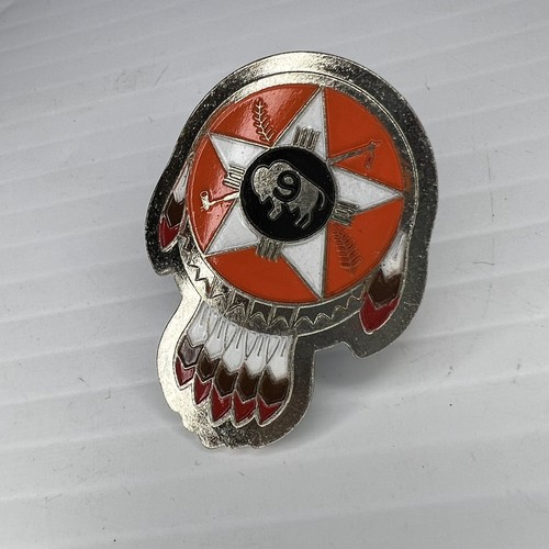 BSA 1960s Region 9 Warshield Boy Scout Neckerchief Slide QSS-58 - Picture 1 of 3