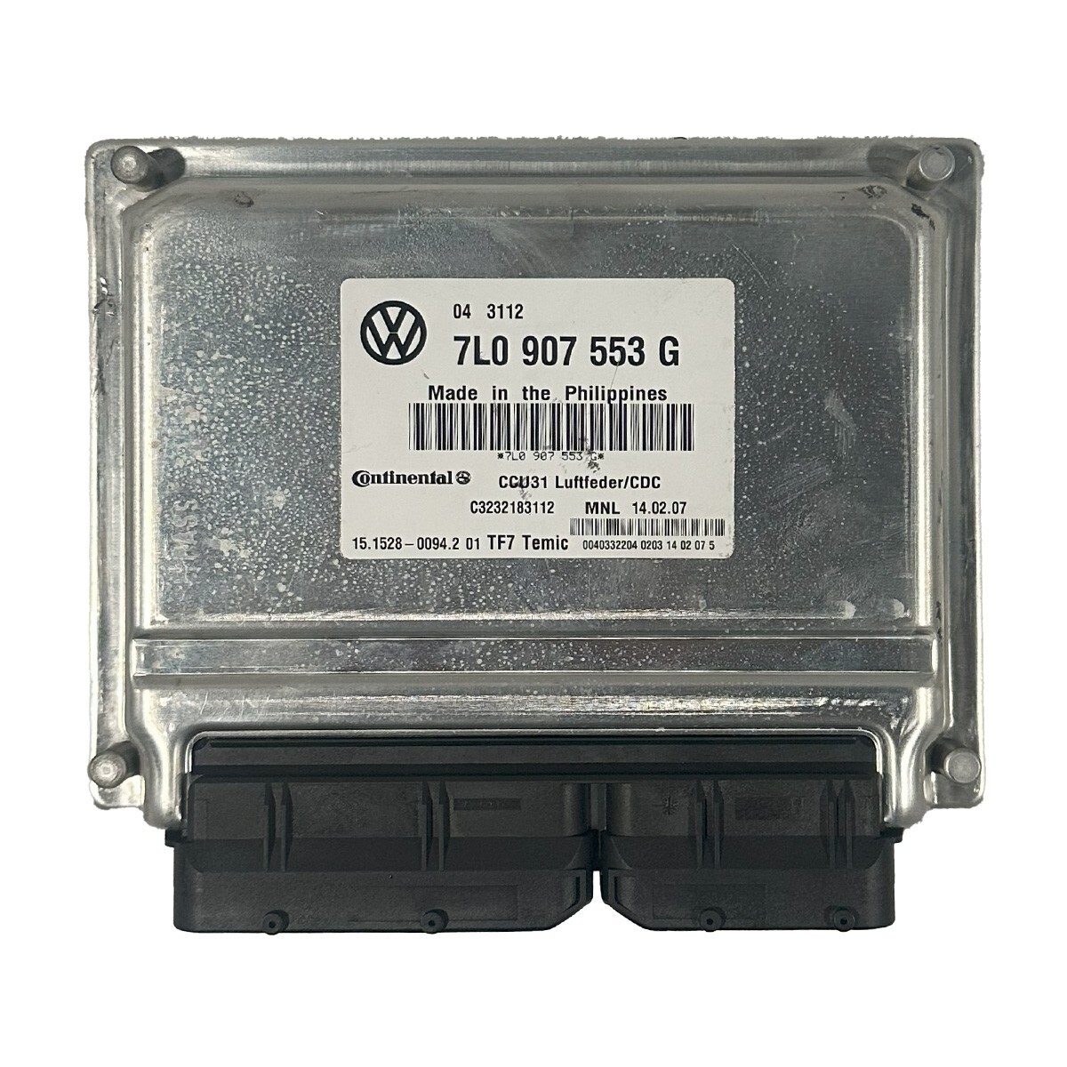 2007-2010 PORSCHE CAYENNE SELF LEVELING AIR SUSPENSION CONTROL MODULE 7L0907553G