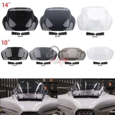 14" Windshield Fit for Harley Street Glide FLHX Street Glide Ultra FLHXU FLHXSE