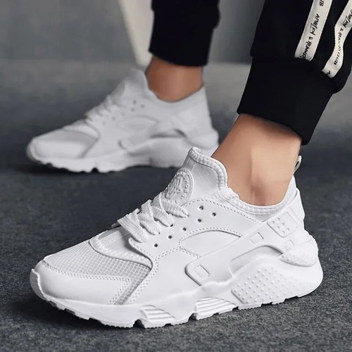 Men Fashion Sneakers Casual Sport Tennis Shoes Light Breathable Mesh Unisex Gym - 第 21/27 張圖片
