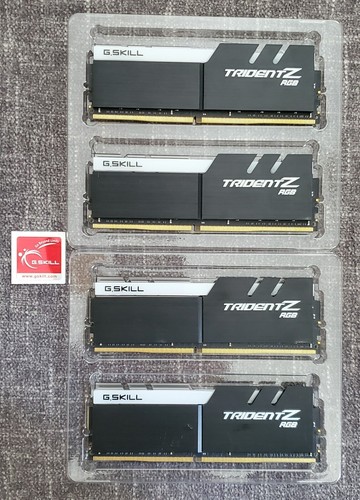 G.SKILL 4x16GB DDR4 Trident Z RGB 3600MHz - Picture 1 of 4