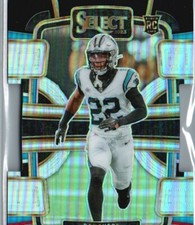 2023 Panini Select #15 Jammie Robinson Black and Red Prizms Die Cuts