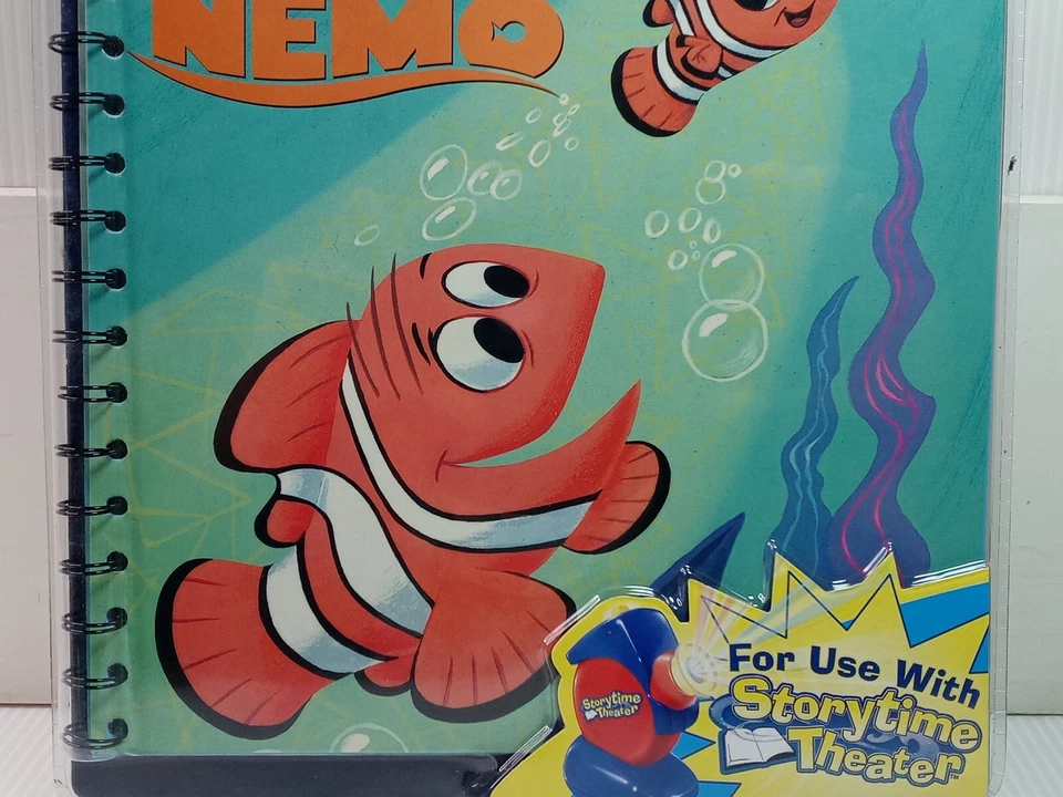FINDING NEMO Spinmaster Storytime Theater 2006 全新未拆封状况  — 第 2/4 张图片