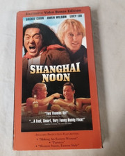 Touchstone Shanghai Noon Bonus Edition VHS Jackie Chan Owen Wilson
