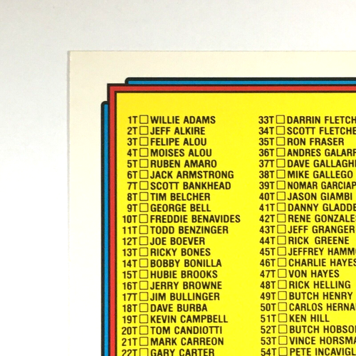 Topps 1992 baseball checklist 132T - Picture 2 of 10