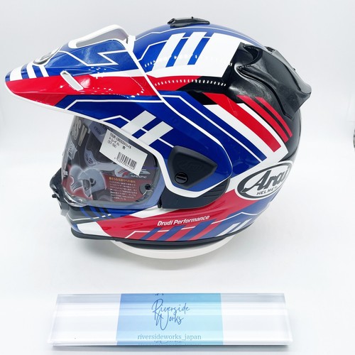 Arai Helmet XD-5 Japan TOUR-CROSS V TRAIL Blue Size M 57-58cm Brand New - Picture 3 of 17