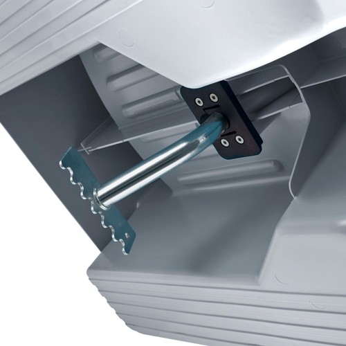 EKO Snow-Comet 120 silber Rodelschlitten Raceschlitten Bobschlitten Lenkschlitt. - Bild 3 von 5