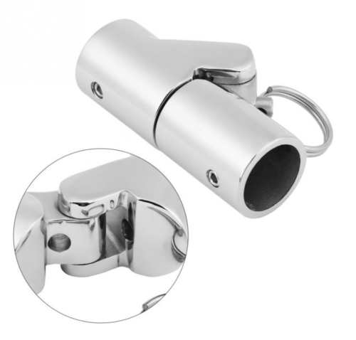 Conector de tubo de acoplamiento giratorio plegable de acero inoxidable ISURE MARINE 25 mm - Imagen 1 de 4