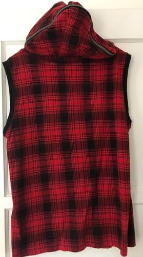 Vintage Beaumere Aristocratic Streetwear Hooded Shirt Sleeveless Full Zip Large - Bild 5 von 19