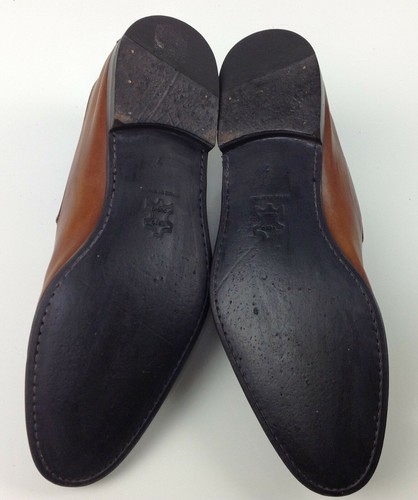 $375 Massimo Emporio Besalu Cognac Slip On Loafer, Sz 7 M - Bild 4 von 4