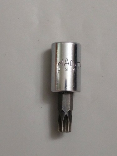 MAC Tools T45, 3/8" Socket Driven, T45 TORX Bit. - Imagen 6 de 12