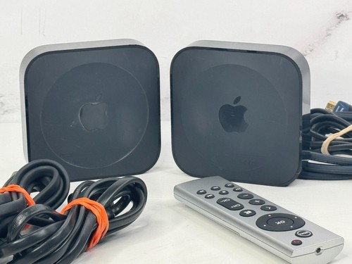 (2) Apple #A1378 HDMI Media Streamer + Fernbedienung + 2 HDMI Kabel | getestet/zurückgesetzt - Bild 3 von 3