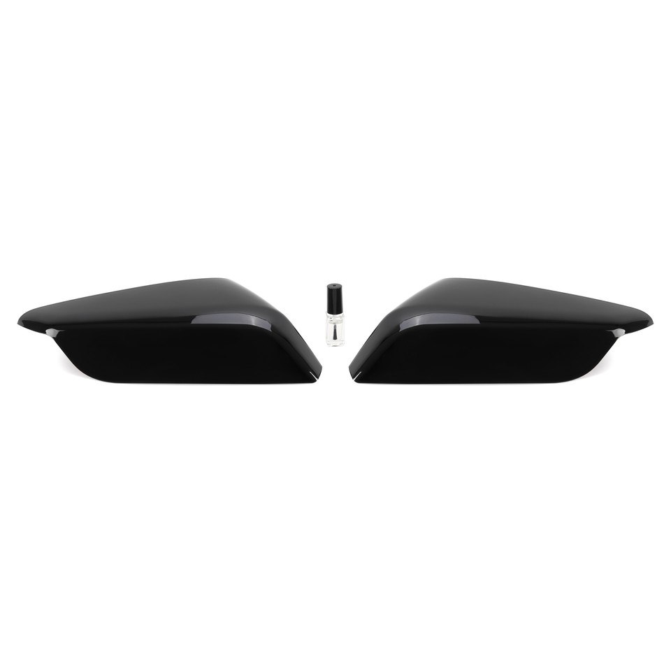 Gloss Black Mirror Cover Set For Chevrolet Malibu 2016-2020 – Driver & Passenger Side