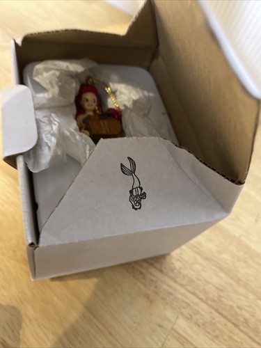 CHRISTMAS MAGIC DISNEY GROLIER TREE ORNAMENT LITTLE MERMAID ARIEL 26231 102 - Picture 3 of 8