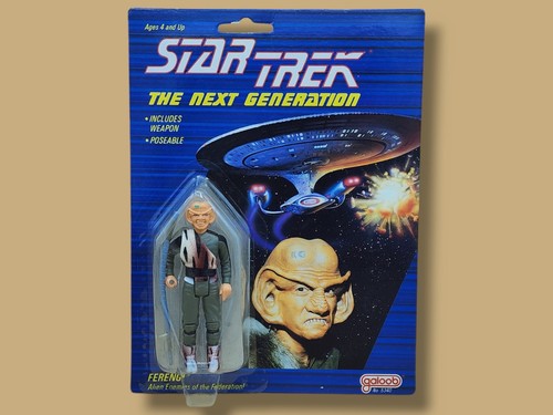 Vintage 1988 Galoob Star Trek Next Generation Alien Ferengi Action Figure MOC - Picture 2 of 5