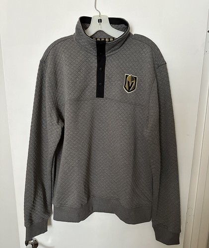 Las Vegas Golden Knights Hockey League 1/4 Button Up Sweater Pullover Gr. XL