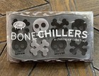 Fred Skull Crossbones Bone Chillers Silicone Ice Cube Tray Novelty Halloween New