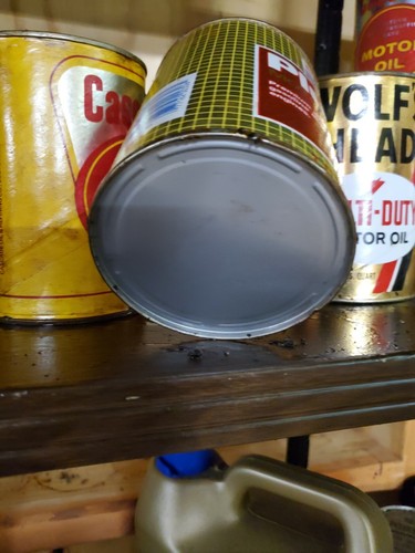 Exxon plus motor oil paper can Quart Advertising Rare full sae 30 - Picture 4 of 6