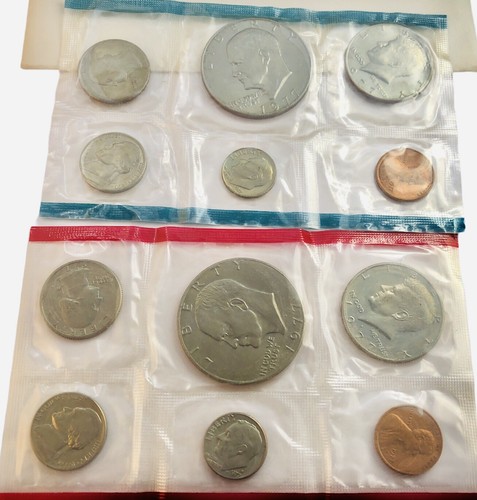 1977 US MINT Set Original Envelope 12 Brilliant Uncirculated US Coins BU UNC - Picture 7 of 7