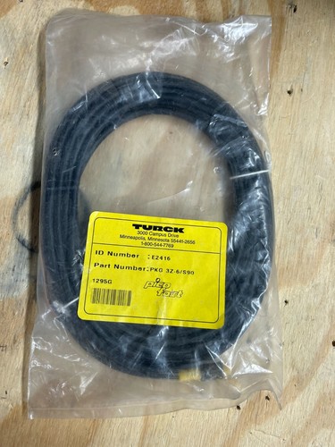 Turck PKG 3Z-6/S90 Industrial Cable Assembly - Picture 1 of 2
