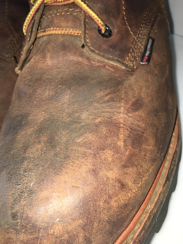 Red Wing Stivali 616 12EE Work EH Boot Waterproof Brown Distressed 9 Red Wing Stivali 616 12EE Work EH Boot Waterproof Brown Distressed 9