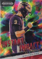 2024 Panini Prizm Draft Picks - Instant Impact Red Ice Prizm #II-JJM J.J....