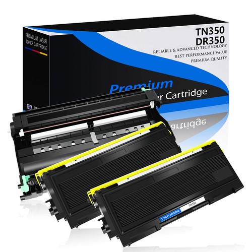 Schwarz TN350 Toner DR350 Trommel für Brother DCP-7020 MFC-7420 HL-2070N HL-2030 - Bild 30 von 30