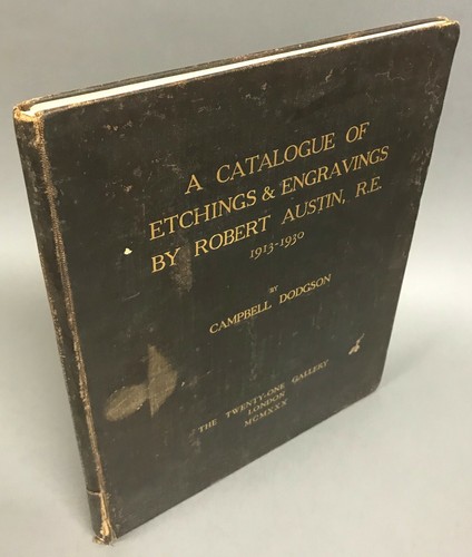 Limitierter Katalog der Radierungen & Gravuren von Robert Austin XXI 1930 - Bild 11 von 12