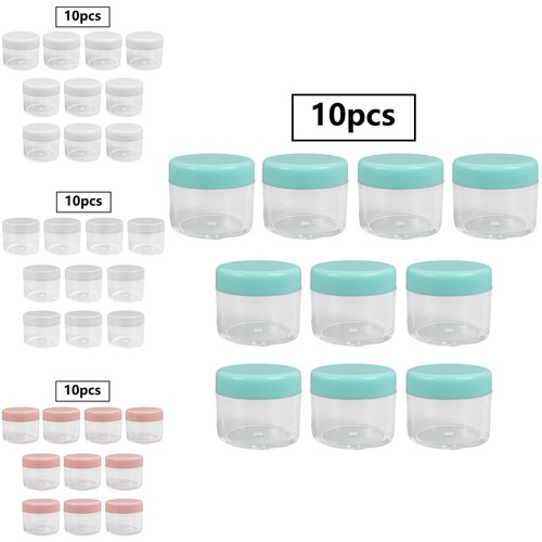 10 Stück Kosmetik Proben Flaschen Langlebig Verpackungswerkzeug Auslaufsicher Versiegelung 20g - Bild 5 von 24