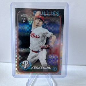 2024 Topps Chrome - X-fractor #180 Orion Kerkering  (RC)