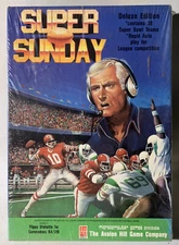 SUPER BOWL SUNDAY / Avalon Hill / C64 Commodore 64 Rare Disk /Big Box New Sealed