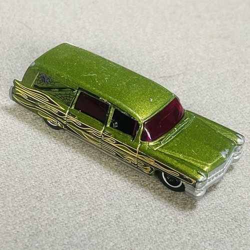 Matchbox 1963 Cadillac Hearse Green Mattel 2017 MB700 Thailand Collectible - Picture 5 of 12
