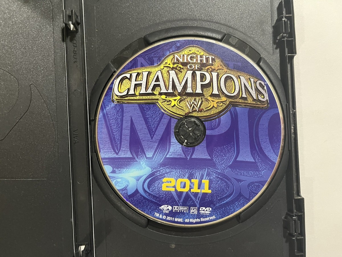 WWE: Night of Champions 2011 Wrestling DVD Video Alberto vs
