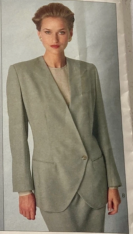 CALVIN KLEIN Vogue 2393 American Designer Jacket pattern US 12-14-16 UNCUT - Image 2 of 4