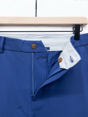 B.Draddy Sport Kelly Blue Pant Stretch Golf Pants Lightweight Size 34x31.5 - Picture 3 of 5