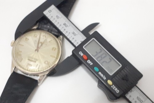 Watch Dogma Prima Standard Ancre 15 Rubis Vintage 1950s Swiss Made Size 38mm - Picture 12 of 14