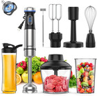 Immersion Blender 8 in 1 Hand Blender Max 1000W Heavy Duty Motor, 16 Speed Mode 