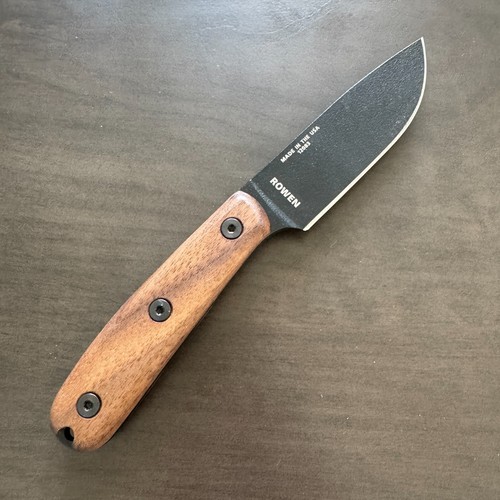 Walnut scales compatible with ESEE-3/4HM knife - Picture 4 of 7